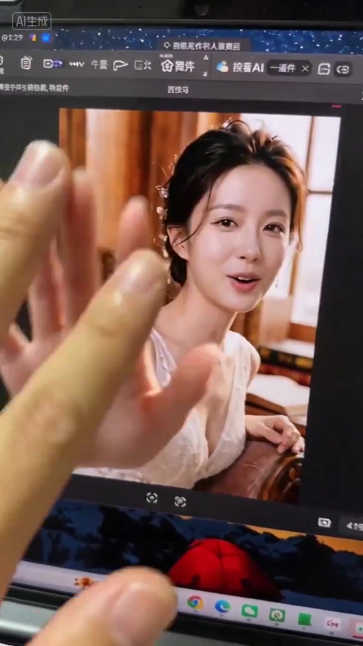 电脑照片绕过审核技巧 + AI女友互动